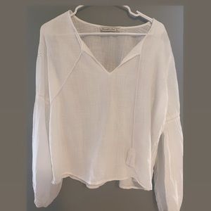 Abercrombie flowy top